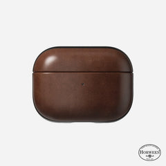 Nomad Modern Leather Case Horween Leather AirPods Pro 2nd Gen - Rustic Brown