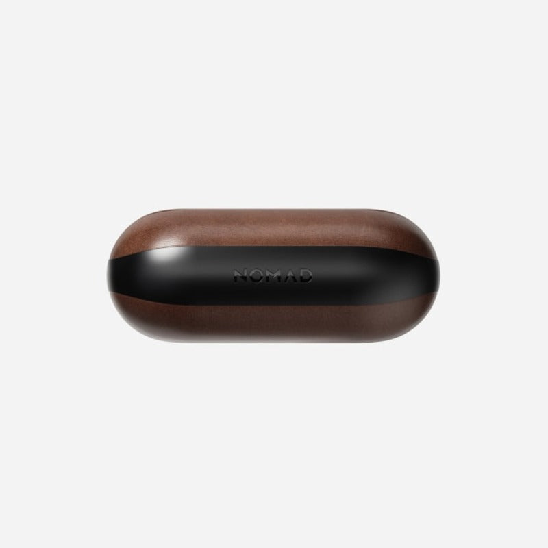Nomad Modern Leather Case Horween Leather AirPods Pro 2nd Gen - Rustic Brown