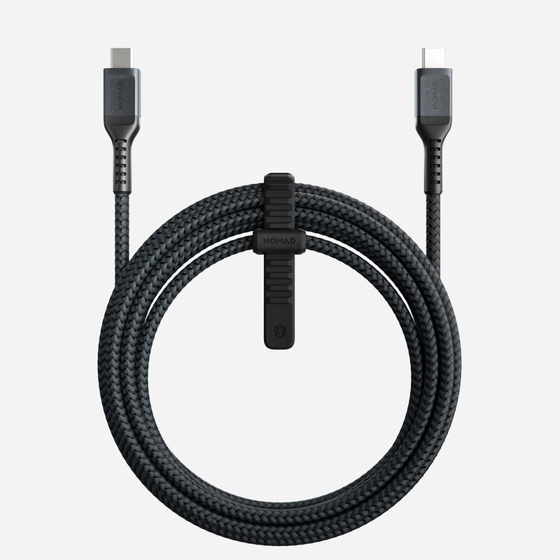 Nomad USB C Cable 3.0M with Kevlar for MacBook Pro / USB-C - Black