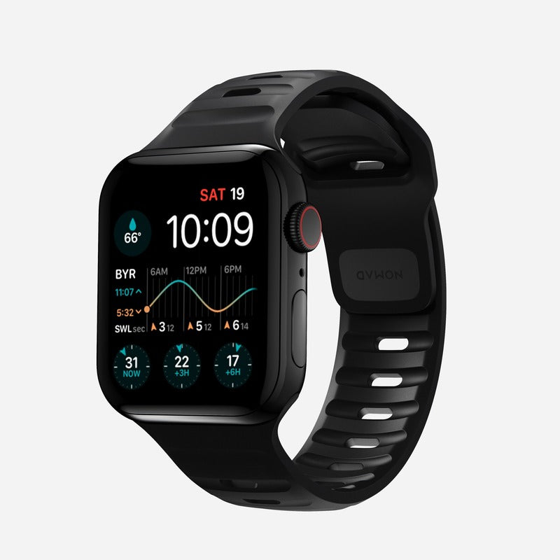 Nomad Sport Band 38mm/40mm/41mm/42mm Waterproof Bracelet - Black