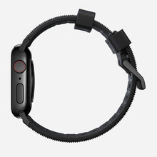 Load image into Gallery viewer, Nomad Rugged Band 41mm Black Hardware FKM Rubber Bracelet - Black