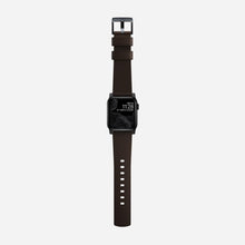 Load image into Gallery viewer, Nomad Active Band Pro 41mm Black Hardware Leather Bracelet - Classic Brown