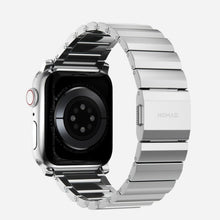 Load image into Gallery viewer, Nomad Steel Band 42mm/44mm/45mm/49mm Silver Hardware Bracelet for Apple Watch - Silver
