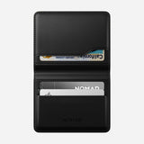 Nomad Card Wallet Plus Horween Leather - Black