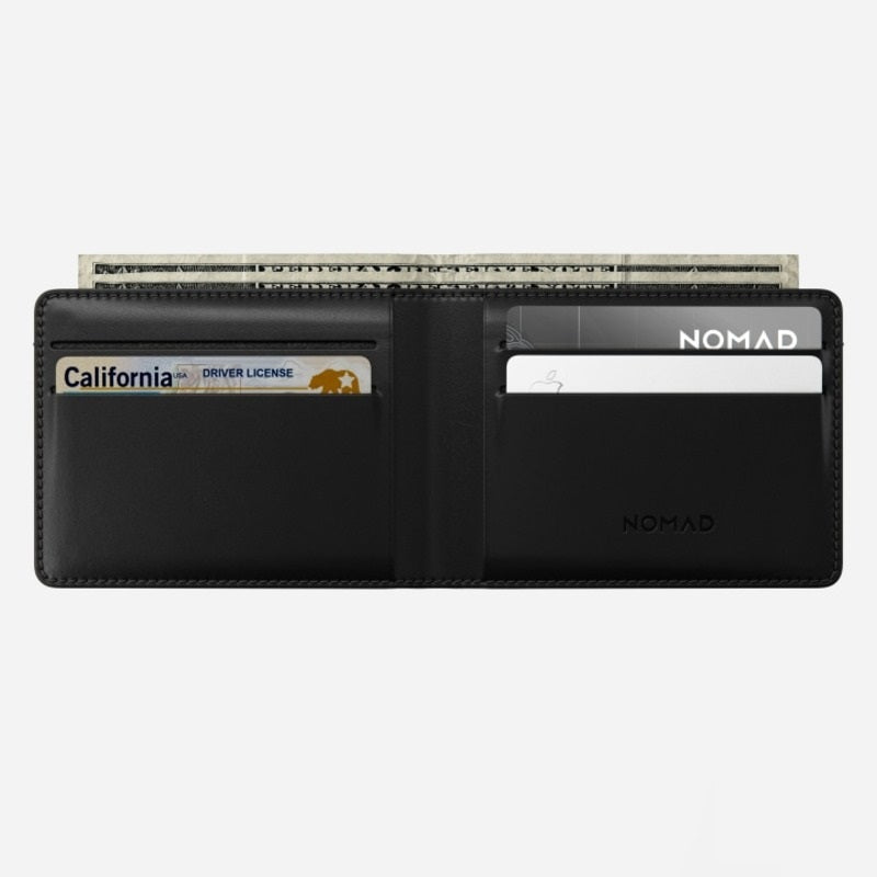 Nomad Bifold Wallet Horween Leather - Black