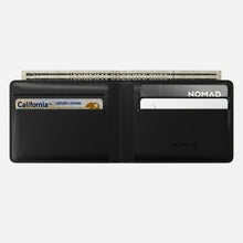 Load image into Gallery viewer, Nomad Bifold Wallet Horween Leather - Black