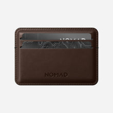 Load image into Gallery viewer, Nomad Card Wallet Horween Leather - Rustic Brown