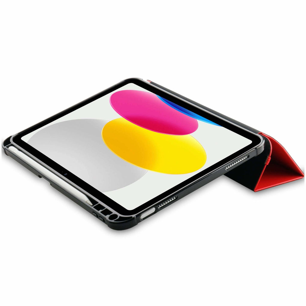 Otterbox React Slim Protective Folio Case - Apple iPad 10th / 11th Gen 10.9 – Red