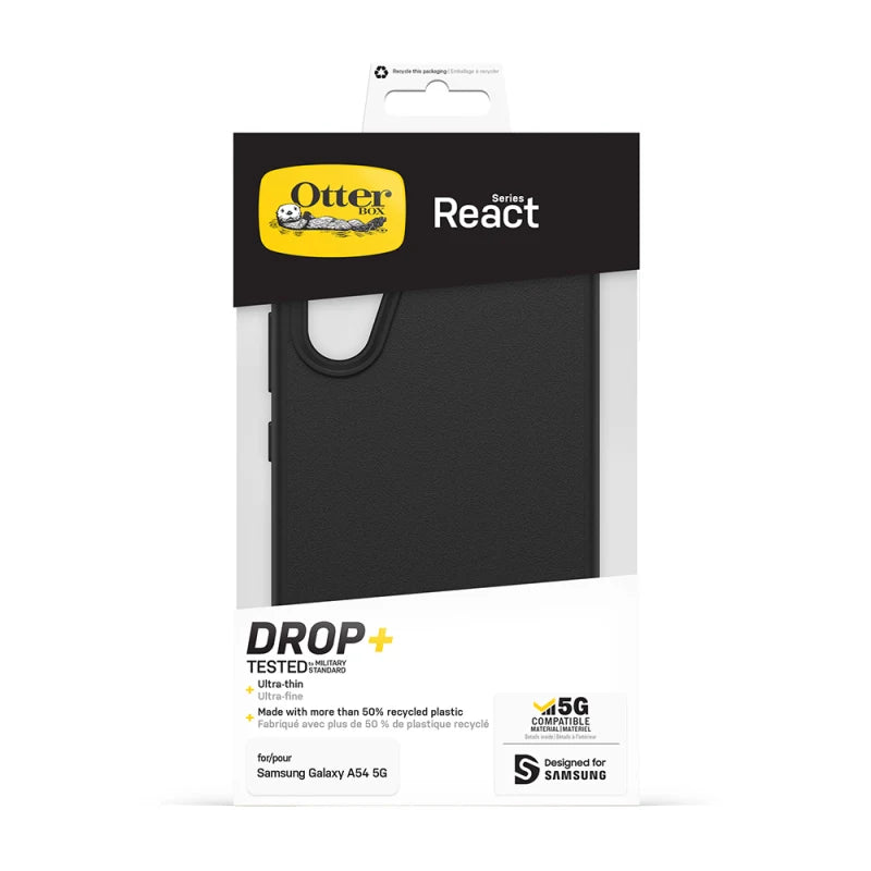 Otterbox React Light & Protective Case Samsung A54 5G - Black