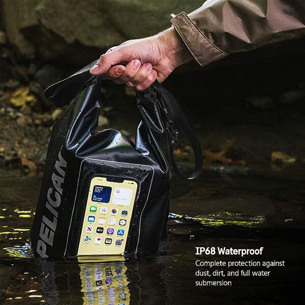 Pelican Marine Waterproof 5L Dry Bag - Stealth Black