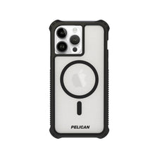 Load image into Gallery viewer, Pelican Guardian Rogue MagSafe Case iPhone 15 Standard 6.1 / 14 &amp; 13 - Frosted Clear Black