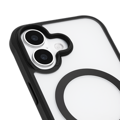 Pelican Ranger MagSafe Case for iPhone 17 Standard - Clear / Black Frosted