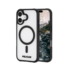 Pelican Ranger MagSafe Case for iPhone 17 Standard - Clear / Black Frosted