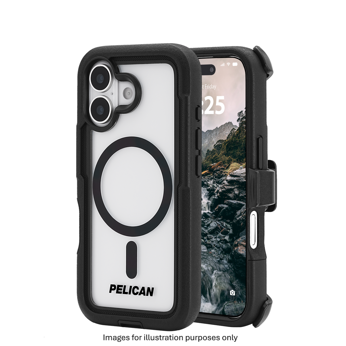 Pelican Voyager Rugged Case Samsung S26 Ultra 6.8 inch - Clear Black
