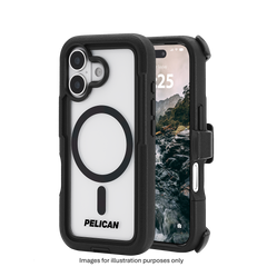 Pelican Voyager Rugged Case Samsung S26 Ultra 6.8 inch - Clear Black