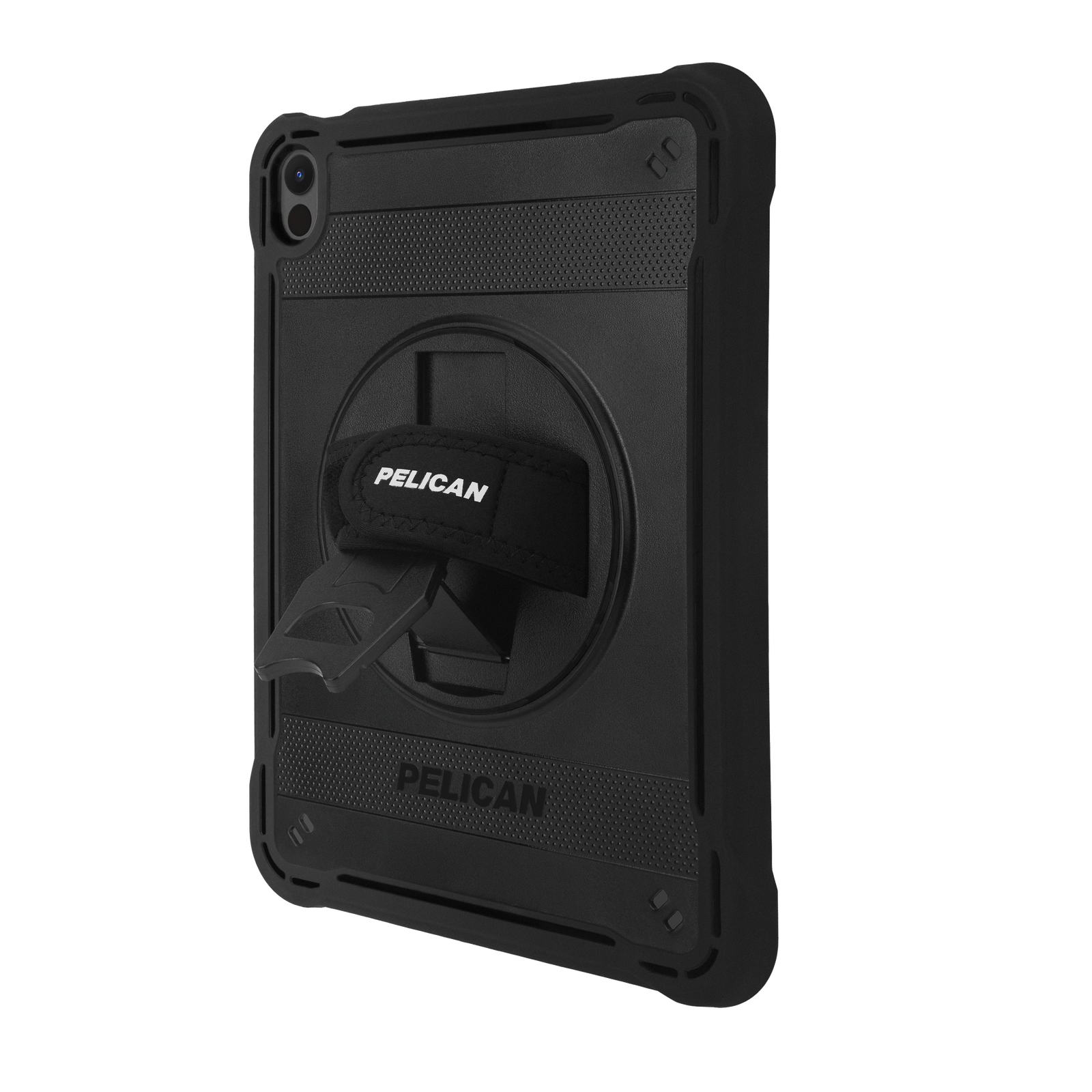 Pelican Voyager Case Stand & Strap iPad 11th A16 & 10th Gen - Black
