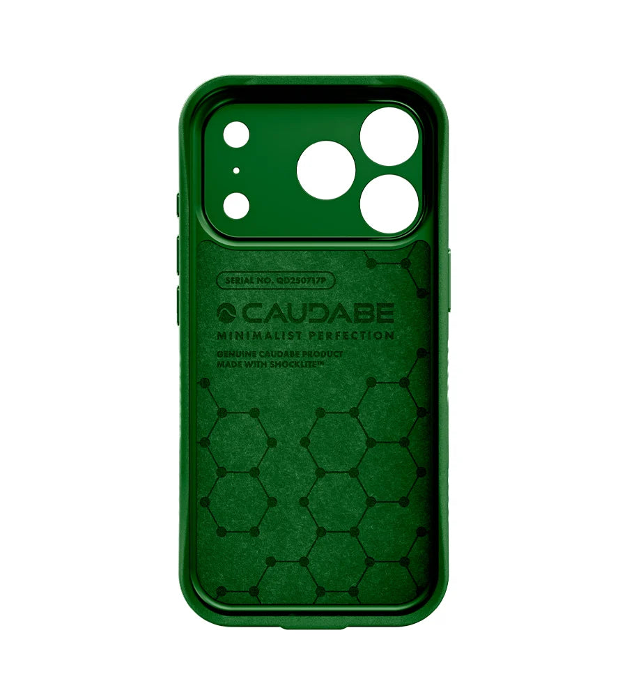 Caudabe Paragon PRECISE Case MagSafe iPhone 17 Pro 6.3 - Peridot