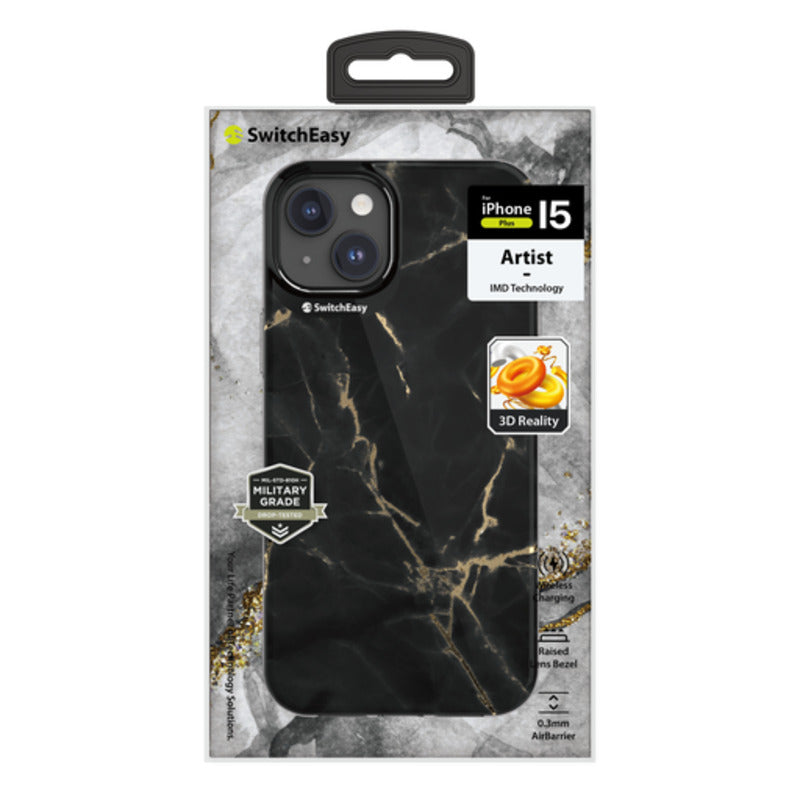 SwitchEasy Artist Case iPhone 15 Plus 6.7 - Noir
