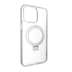 SwitchEasy MagStand M MagSafe Grip Case for iPhone 15 Pro Max 6.7 Transparent
