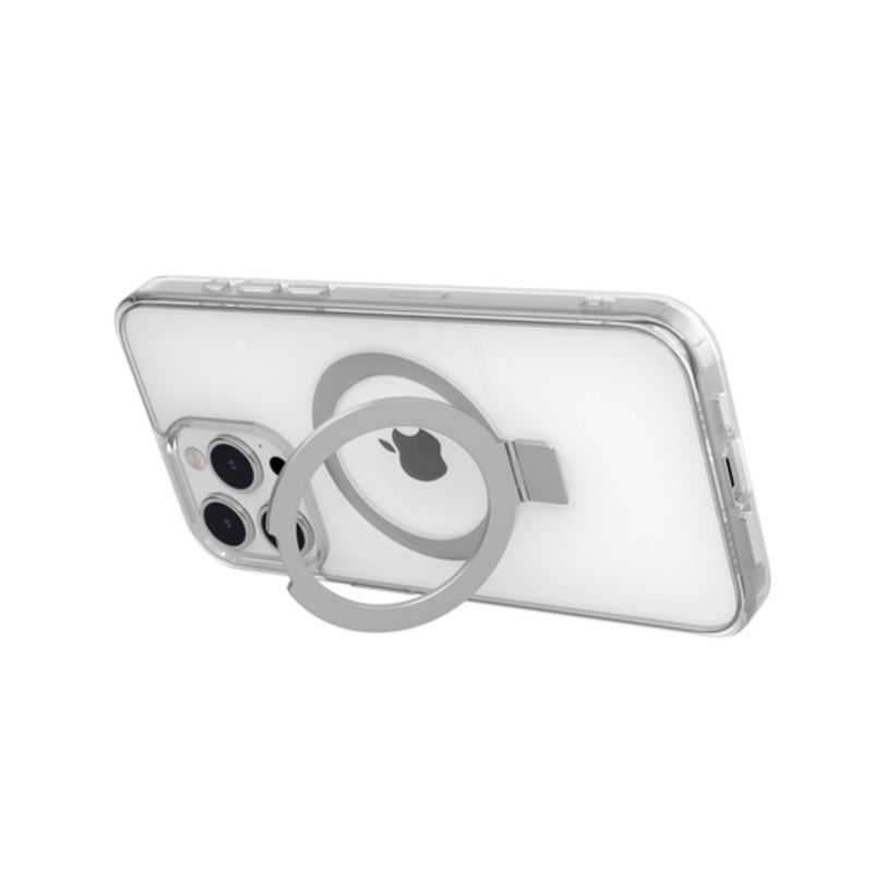 SwitchEasy MagStand M MagSafe Grip Case for iPhone 15 Pro Max 6.7 Transparent