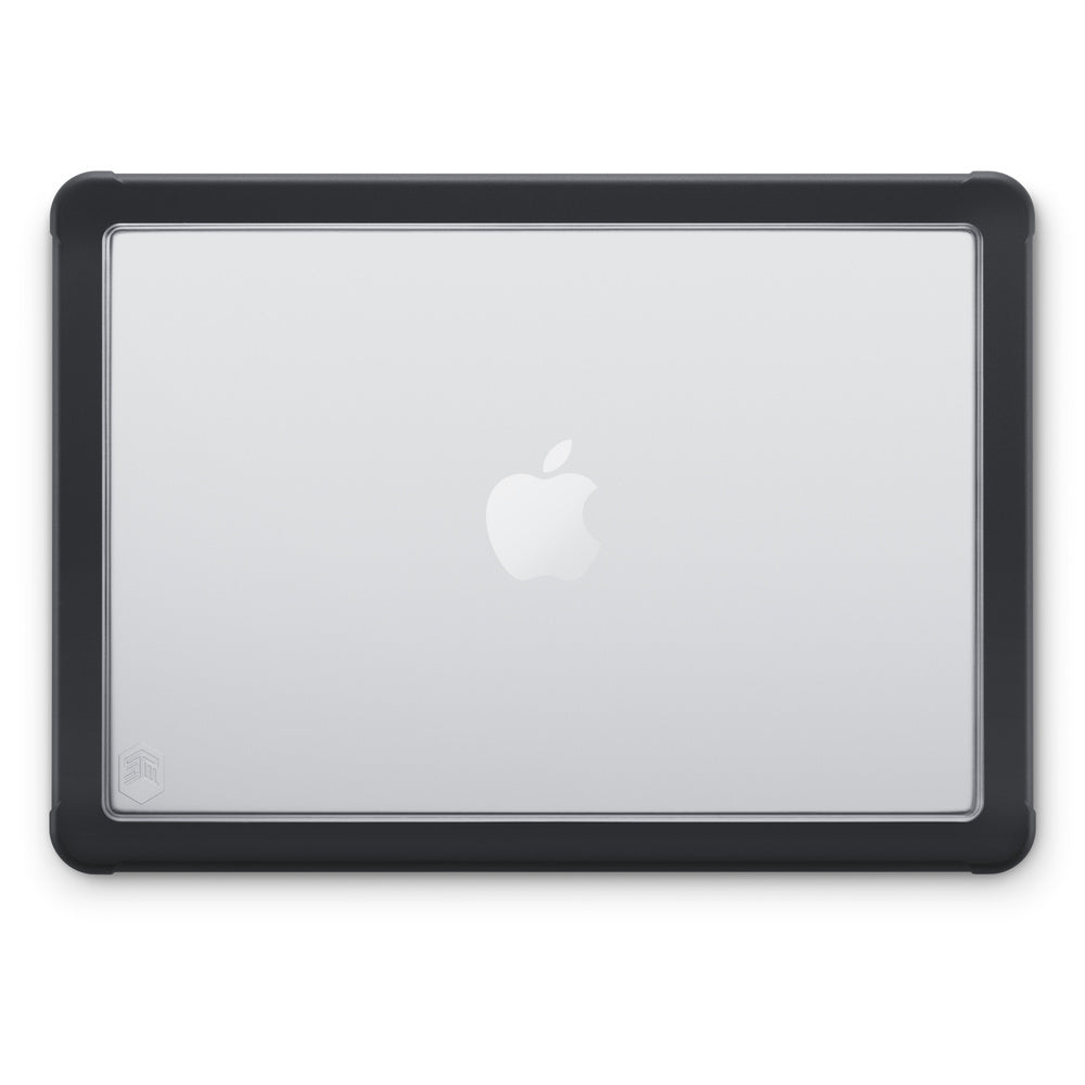 STM Dux Rugged Case for Macbook Air 13.6 inch M4/M3/M2 - Black Clear