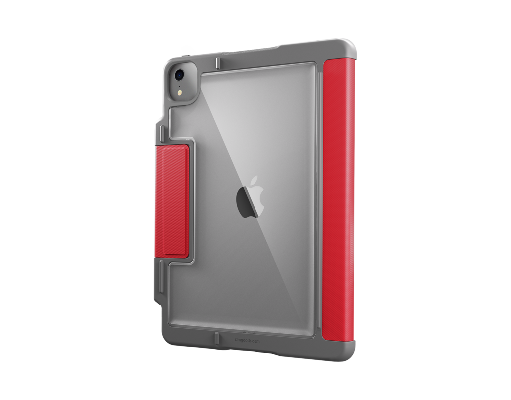 STM Dux Plus Folio Case for iPad Air 11" M2 / M3 / 4th / 5th Gen - Red