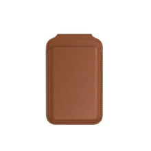 Load image into Gallery viewer, Satechi Magnetic Wallet Stand for iPhone - Brown