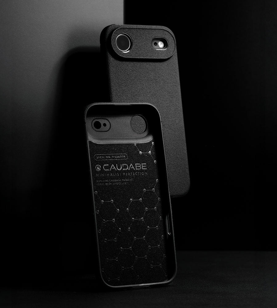Caudabe Sheath Slim Protective Case MagSafe iPhone 17 Air 6.5 - Black