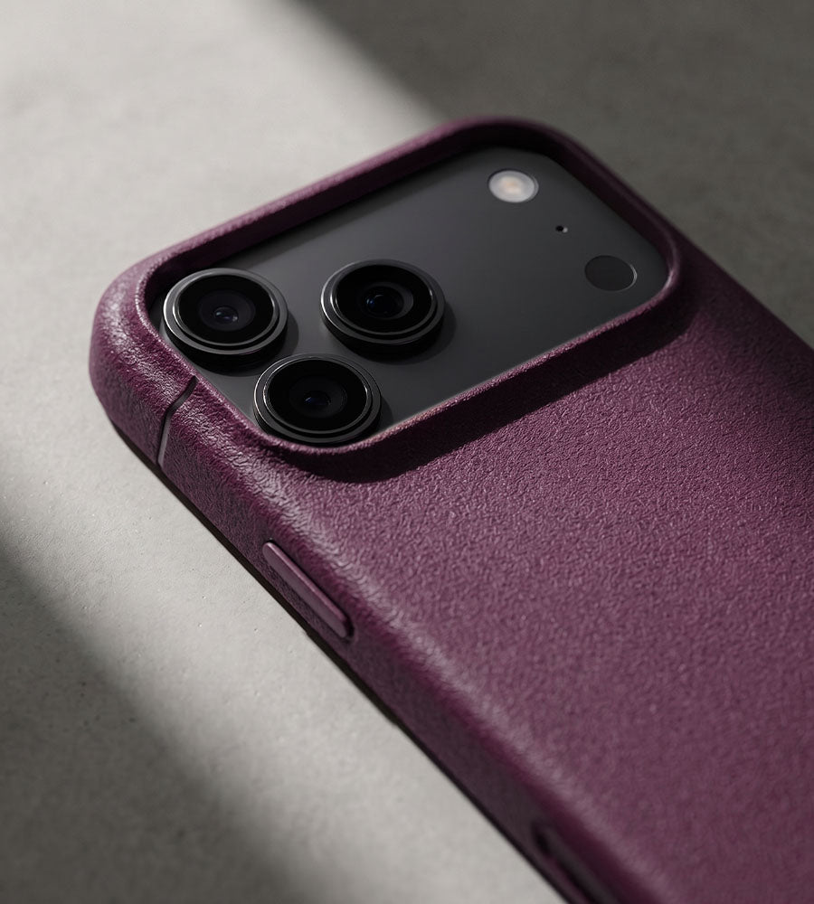Sheath (OPEN) Case MagSafe iPhone 18 Pro 6.3 in Almandine - Caudabe