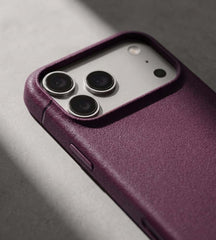 Sheath (OPEN) Case MagSafe iPhone 18 Pro Max 6.9 in Almandine - Caudabe