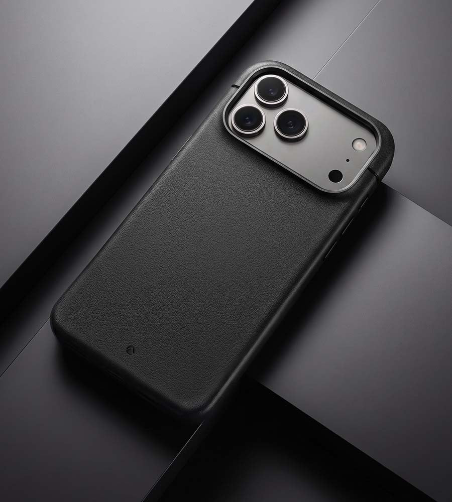 Sheath (OPEN) Case MagSafe iPhone 18 Pro Max 6.9 in Black - Caudabe