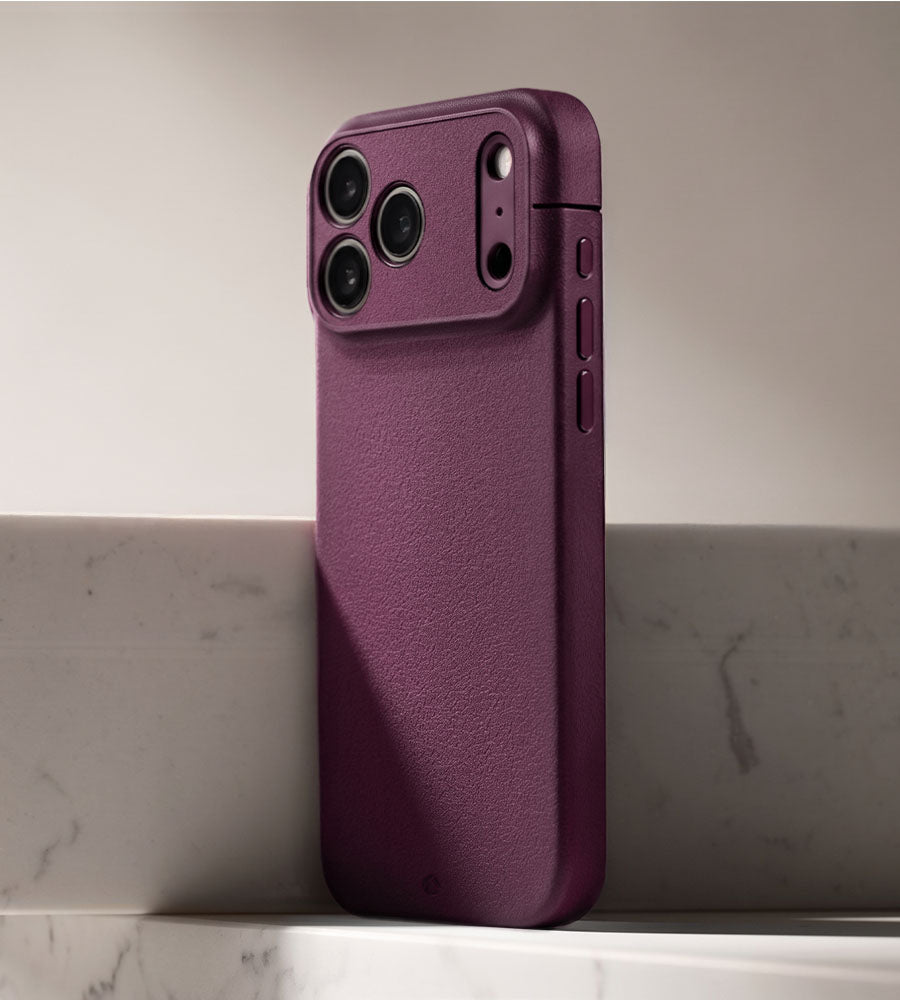 Sheath Precise Case MagSafe iPhone 18 Pro 6.3 in Almandine - Caudabe