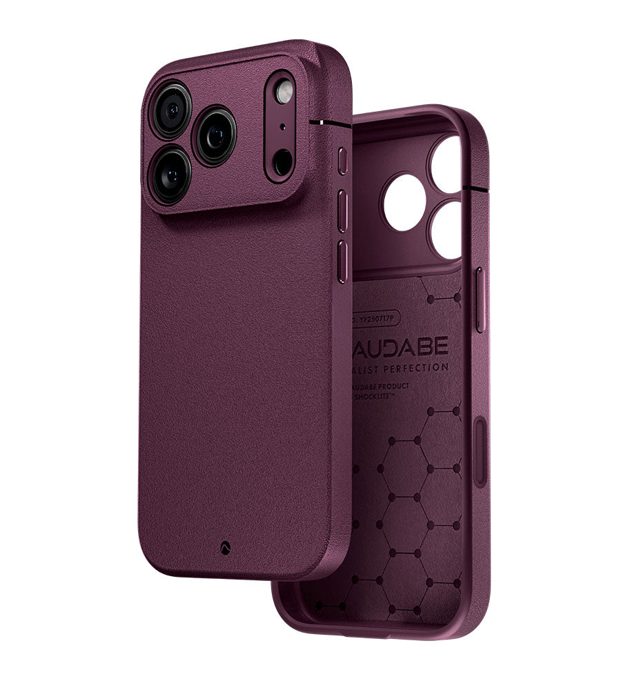 Sheath Precise Case MagSafe iPhone 18 Pro 6.3 in Almandine - Caudabe
