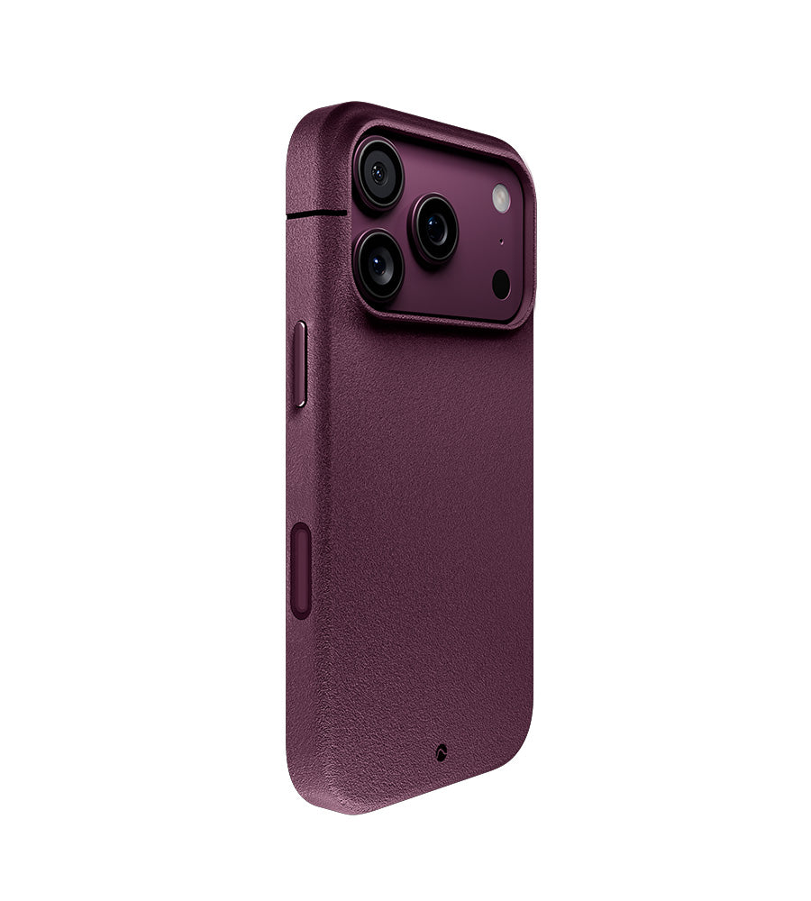 Sheath (OPEN) Case MagSafe iPhone 18 Pro 6.3 in Almandine - Caudabe