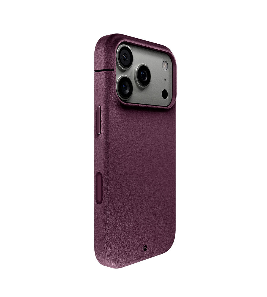Sheath (OPEN) Case MagSafe iPhone 18 Pro 6.3 in Almandine - Caudabe