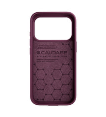 Sheath (OPEN) Case MagSafe iPhone 18 Pro 6.3 in Almandine - Caudabe