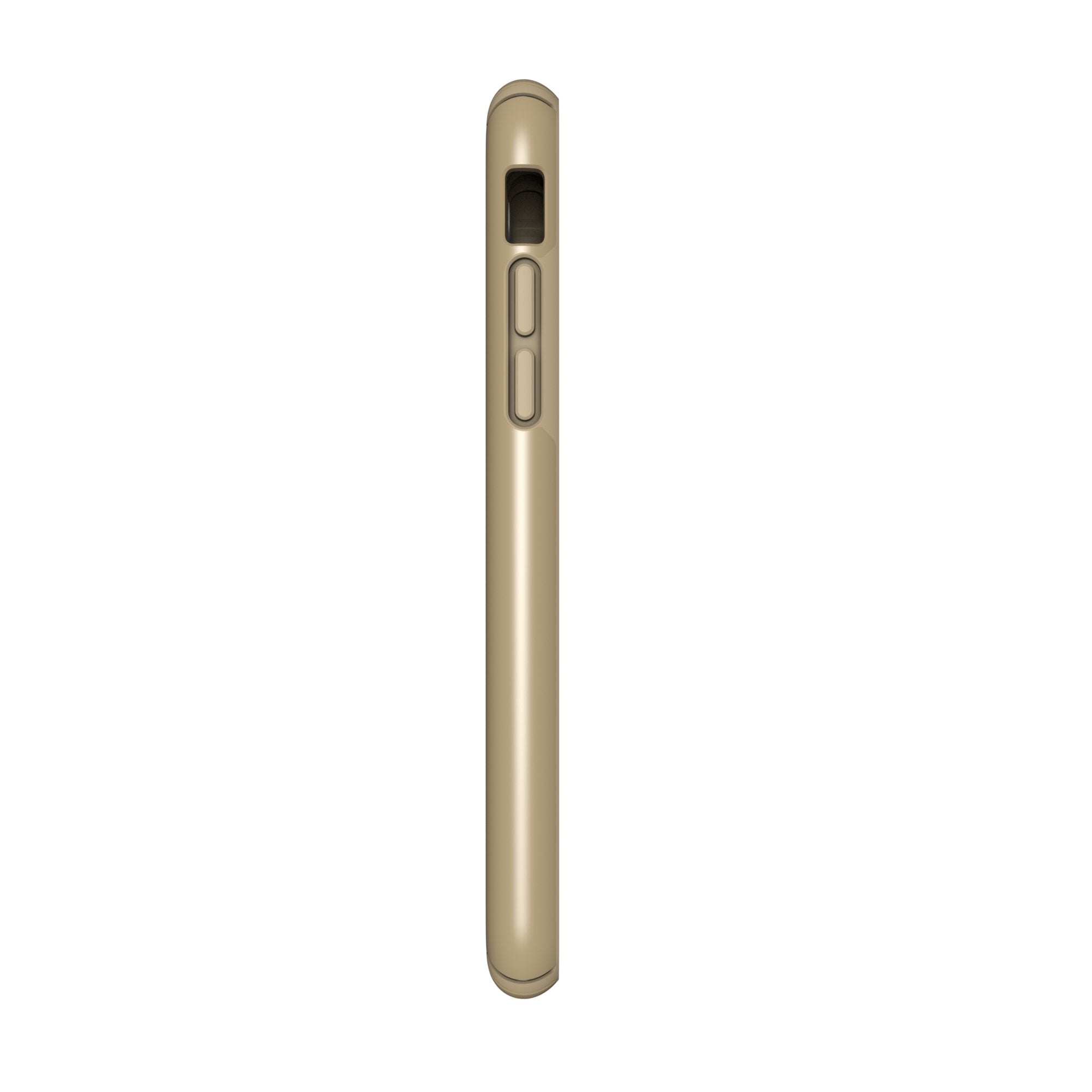 Speck Presidio Metallic IMPACTIUM Case For iPhone XS / X - Gold (BONUS Screen Protector!!)