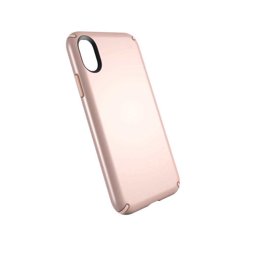 Speck Presidio Metallic IMPACTIUM Rugged Case For iPhone XS / X - Rose Gold