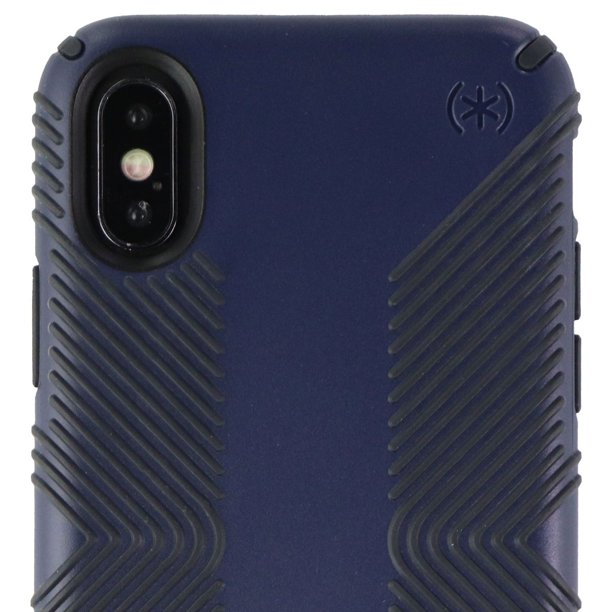 Speck Presidio Grip 3M / 10FT Drop Protection Slim Rugged Case For iPhone X / XS - Eclipse Blue