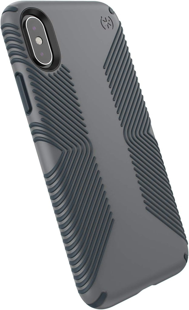 Speck Presidio Grip 3M / 10FT Drop Protection Slim Rugged Case For iPhone X / XS - Grey