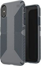Load image into Gallery viewer, Speck Presidio Grip 3M / 10FT Drop Protection Slim Rugged Case For iPhone X / XS - Grey