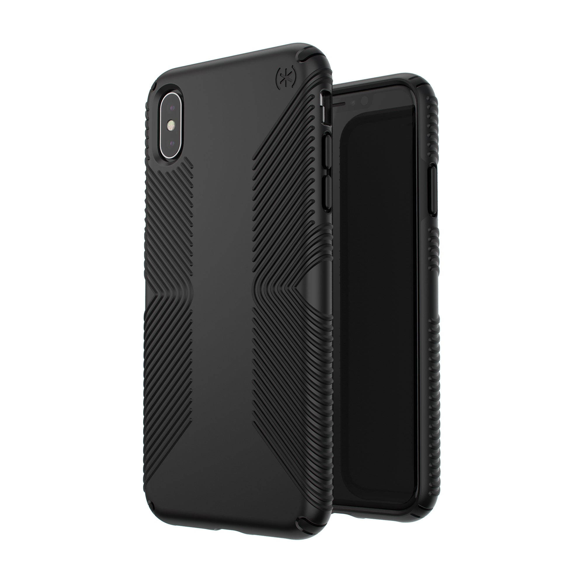 Speck Presidio Grip 3M / 10FT Drop Protection Slim Rugged Case For iPhone XS Max - Black