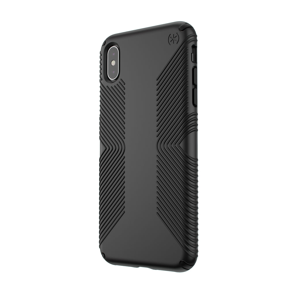 Speck Presidio Grip 3M / 10FT Drop Protection Slim Rugged Case For iPhone XS Max - Black