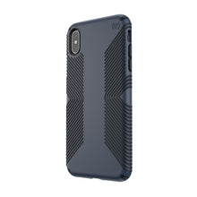 Load image into Gallery viewer, Speck Presidio Grip 3M / 10FT Drop Protection Slim Rugged Case For iPhone XS Max - Eclipse Blue/Carbon Black
