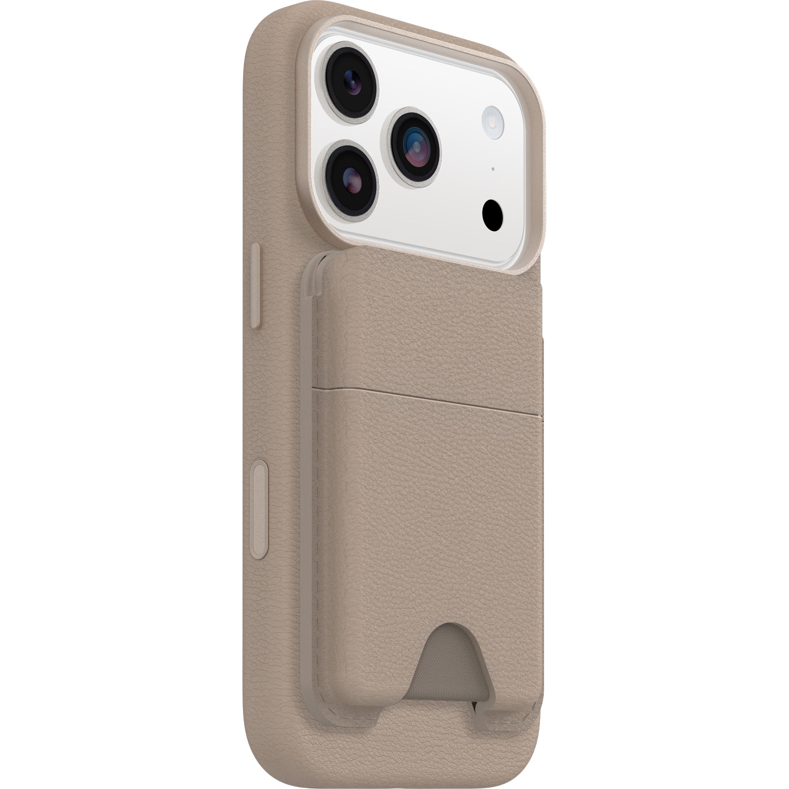 OtterBox Symmetry Magnetic Cactus Leather Wallet Attachment - Cottonwood Glen Stone