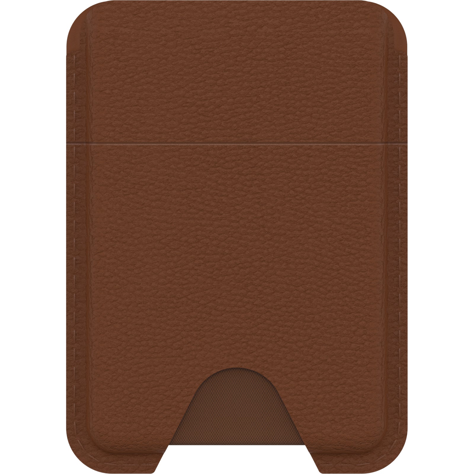 OtterBox Symmetry Magnetic Cactus Leather Wallet Attachment - Desert Saddle Brown
