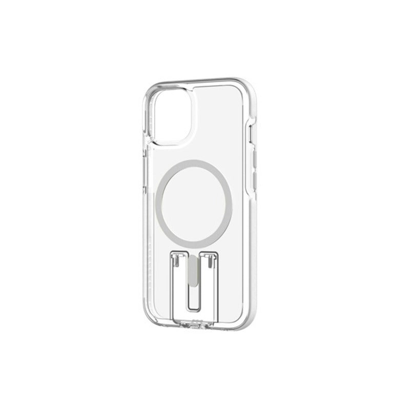 Tech 21 EvoCrystal Kick w/ MagSafe Case for iPhone 17e/16e/15Std/14Std/13Std - Clear FREE Screen Guard!