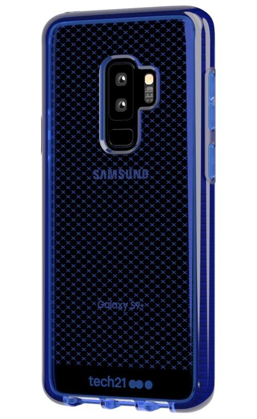 Tech21 Evo Check Rugged 3M Drop Protection Case For Galaxy S9+ Midnight Blue