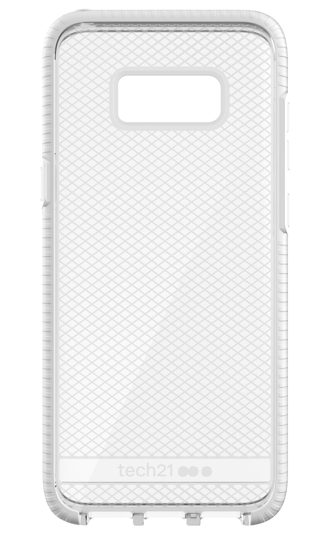 Tech21 Evo Check Slim 3M Drop Protection Rugged Case For Galaxy S8+ Clear White