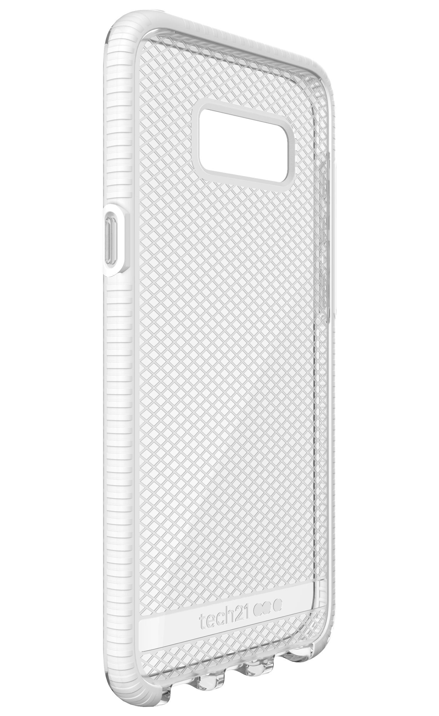 Tech21 Evo Check Slim 3M Drop Protection Rugged Case For Galaxy S8+ Clear White